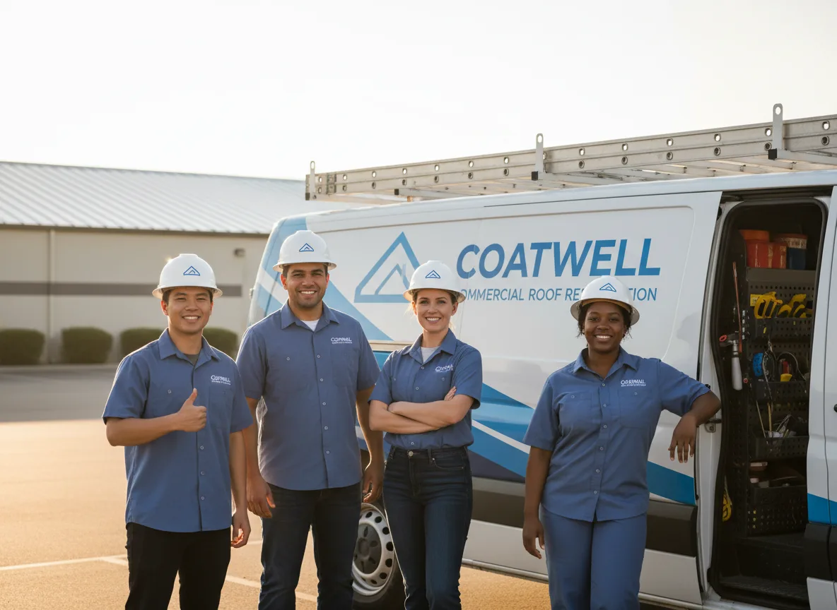 Commercial roof coating company in New Athens, IL